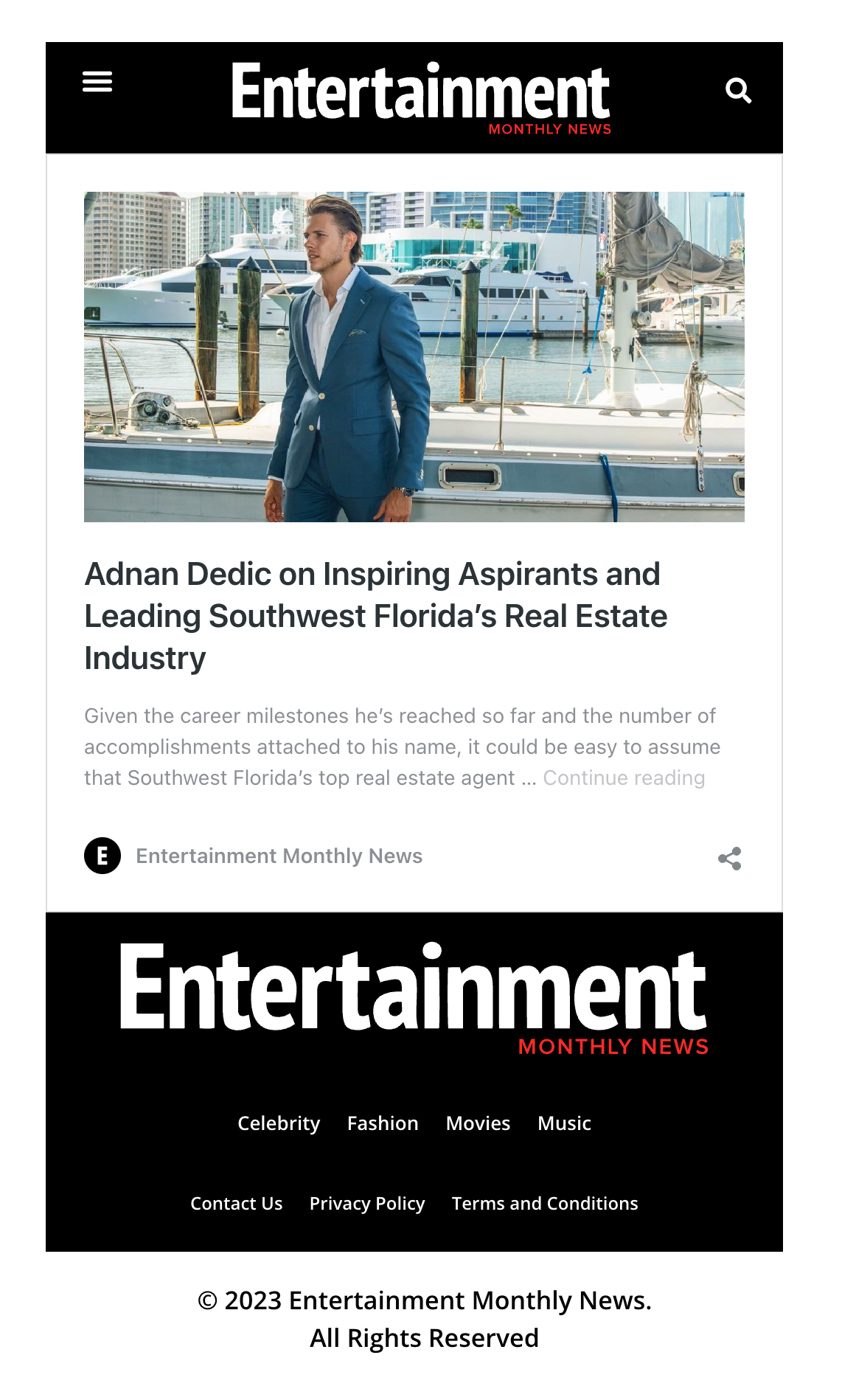 Young Entrepreneur Adnan Dedic Surpasses Vast Majority of US Real Estate Agents Before the Age of 30 – CEO Weekly